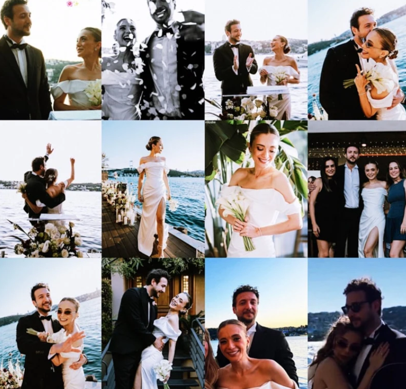 "Çukur"un aktrisası evləndi - FOTOLAR